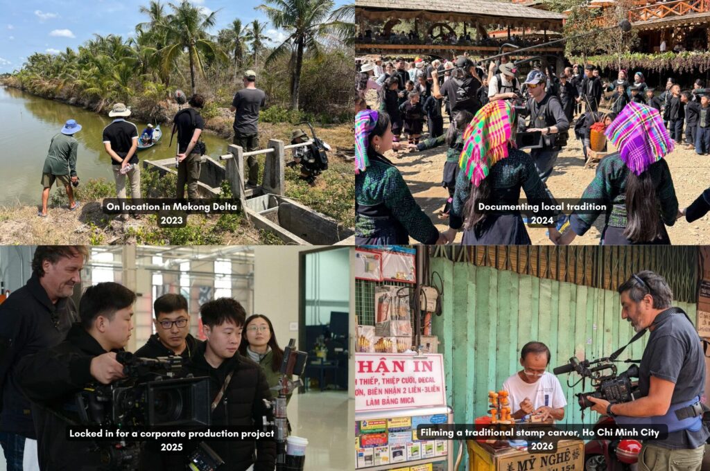 how to film in Vietnam